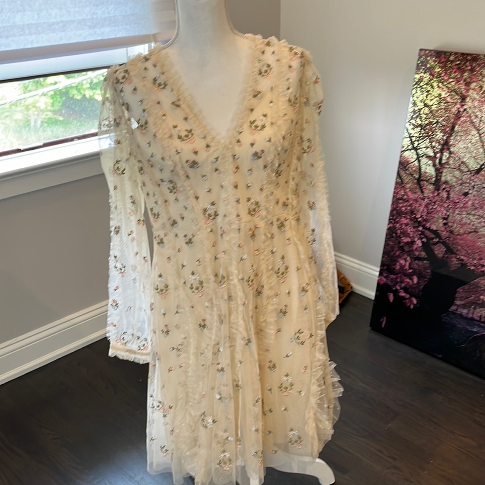 Needle and thread dressy floral dress
